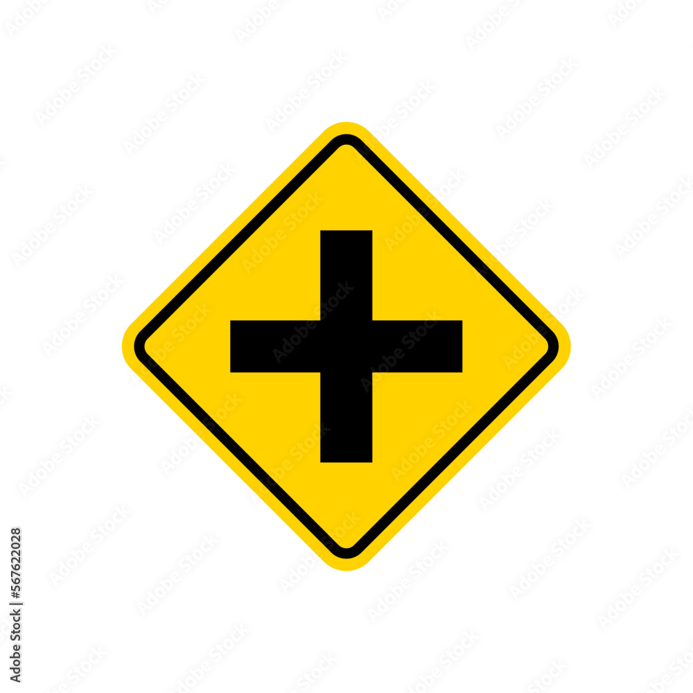 traffic sign, road sign in trendy flat design traffic sign, road sign in trendy flat design