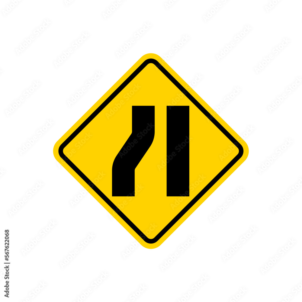 traffic sign, road sign in trendy flat design traffic sign, road sign in trendy flat design