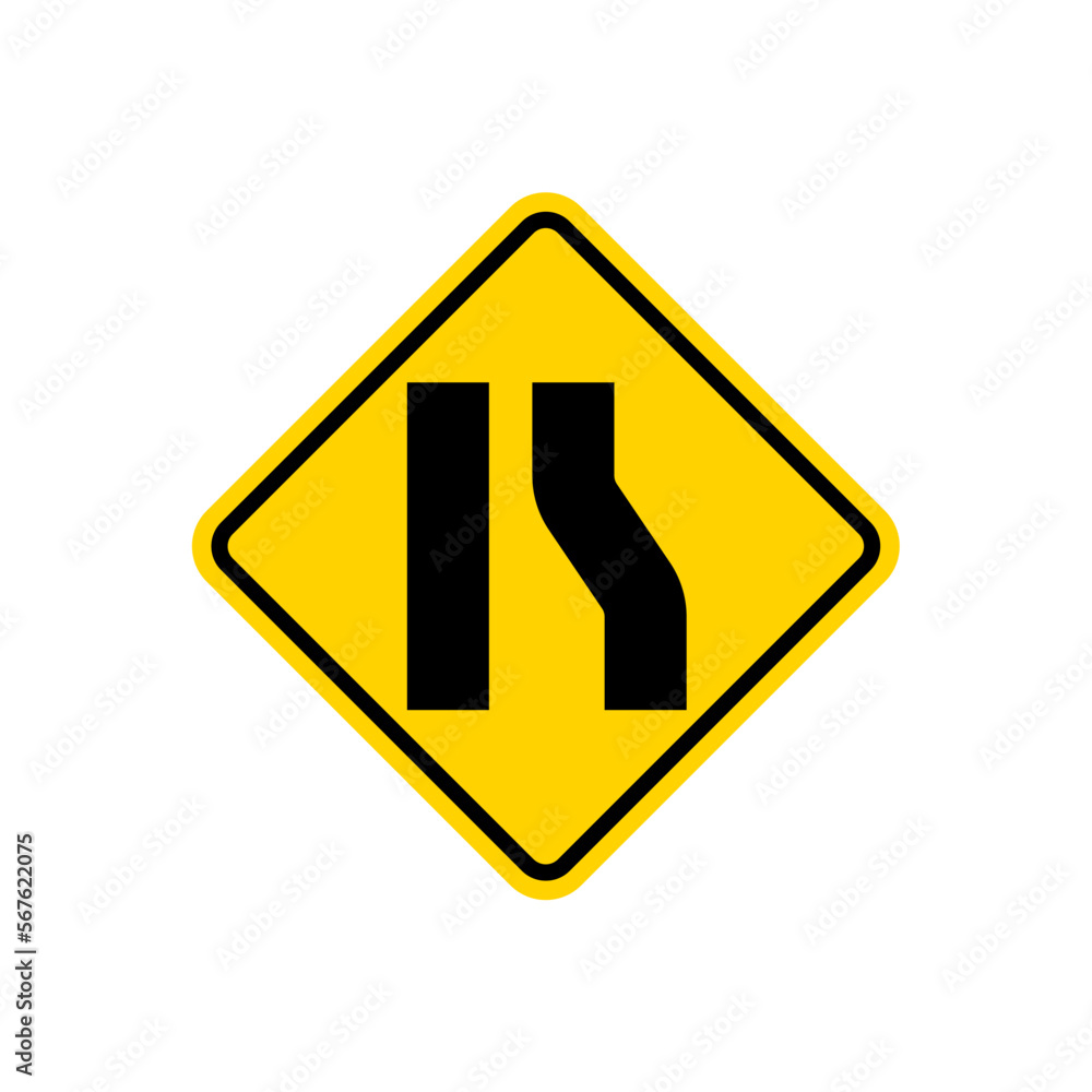 traffic sign, road sign in trendy flat design traffic sign, road sign in trendy flat design
