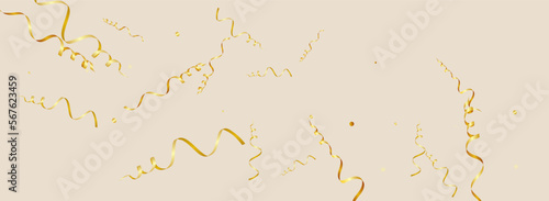 Yellow Spiral Swirl Vector Panoramic Pink