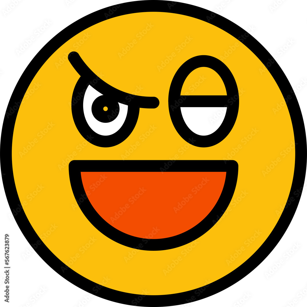 funny and smile face emoticon illustration funny and smile face emoticon illustration