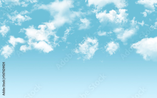 blue sky with clouds