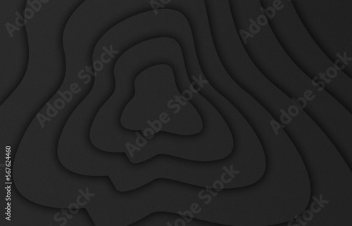 black waves background