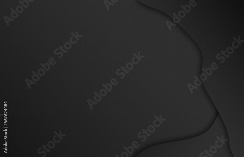 black waves background
