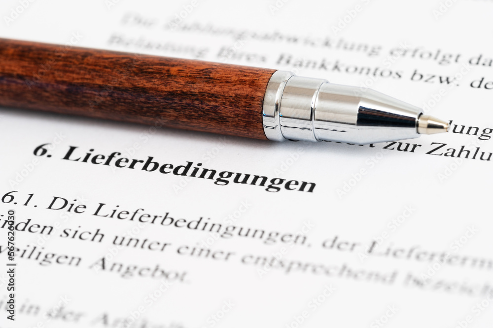 Lieferbedingungen Lieferbedingungen