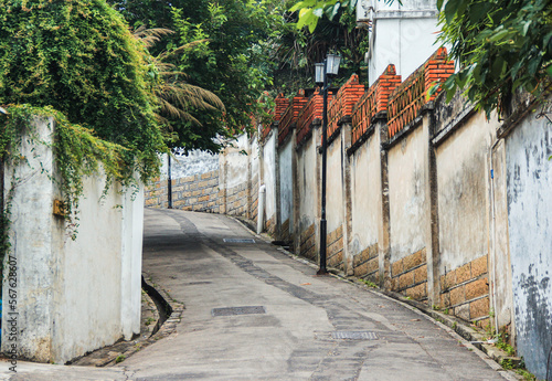 Alleys in Gulangyu Island during the day