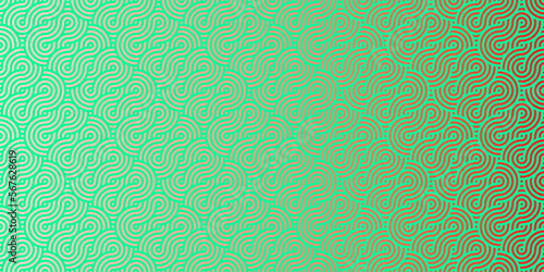 Seamless vector-styled circle background with dynamic composition, very suitable for wallpaper walls or packaging and product design backgrounds