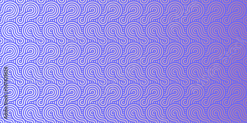 Seamless vector-styled circle background with dynamic composition, very suitable for wallpaper walls or packaging and product design backgrounds