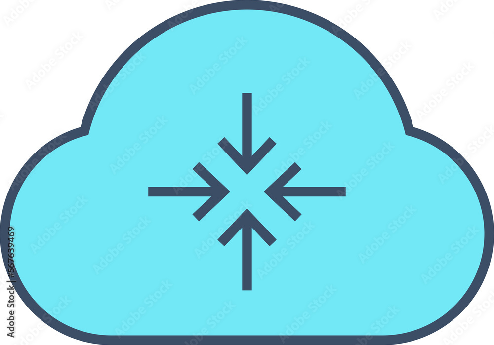 cloud and sync icon cloud and sync icon