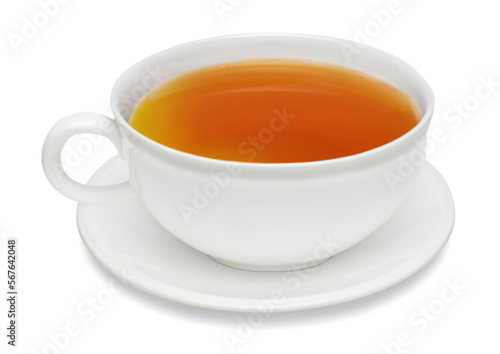 Cup of tea isolated. PNG transparency
