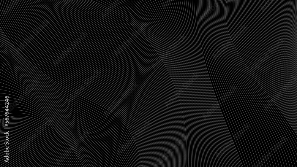 Abstract wavy lines background design for posters, banners, presentations, advertisements and flyers, isolated on black background. Abstract wavy lines background design for posters, banners, presentations, advertisements and flyers, isolated on black background.