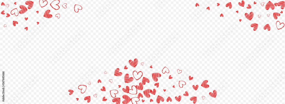 Pink Confetti Vector Panoramic Transparent Pink Confetti Vector Panoramic Transparent