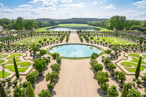 Gardens of Versailles, Paris photo