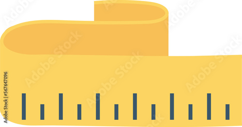 sports measure tape and measuring tool