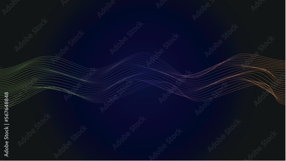 abstract blue wave background abstract blue wave background