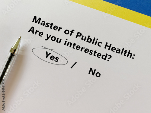 Questionnaire about further education