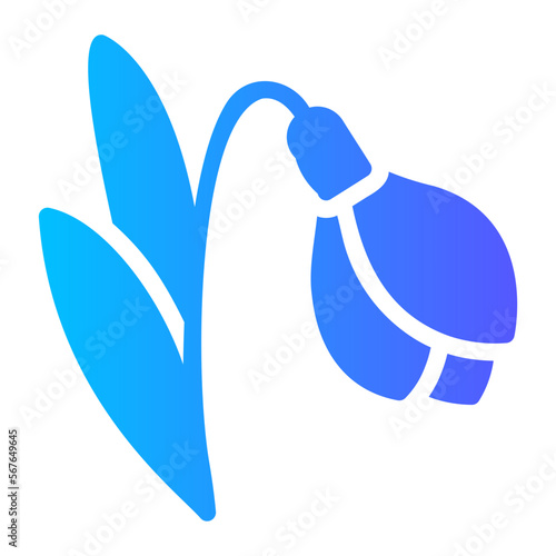 snowdrop gradient icon