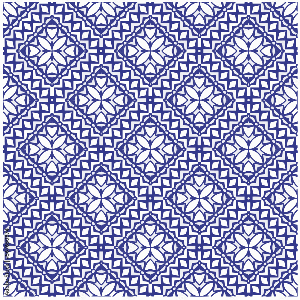 Vector geometric ornament in ethnic style. Seamless pattern with  abstract shapes, repeat tiles. Vintage retro texture.Repeating pattern for decor, fabric,textile and fabric.