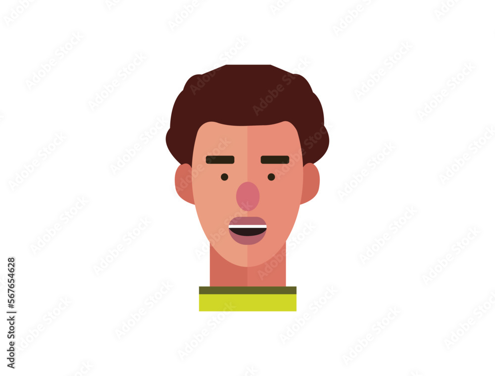 Cartoon style Emoji character. boy profile photo icon, man portraits. User photo. Perfect for coloring book, textiles, icon, web, painting, book, t-shirt print. flat face design character isolated. Cartoon style Emoji character. boy profile photo icon, man portraits. User photo. Perfect for coloring book, textiles, icon, web, painting, book, t-shirt print. flat face design character isolated.