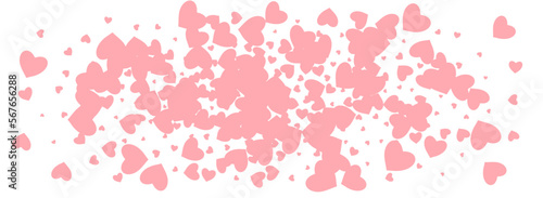 Wallpaper Mural Maroon Color Hearts Vector Panoramic White Torontodigital.ca