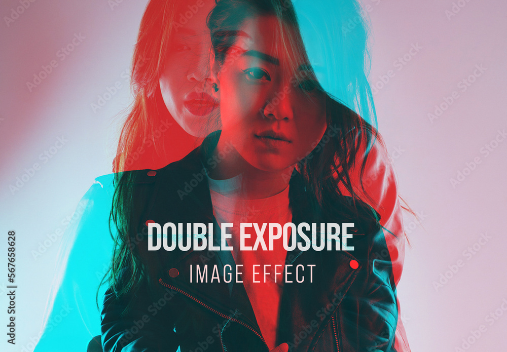 Double Exposure Image Effect Stock Template | Adobe Stock