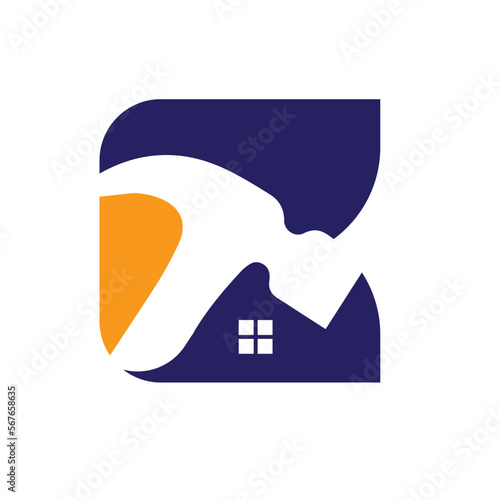 Clean and stylish logo forming the letter B vector band logo design..eps