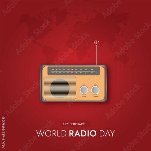 World Radio Day Social Media Post 