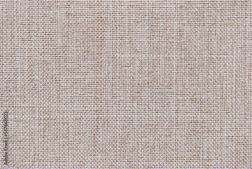 Linen fabric for background, brown canvas texture as background