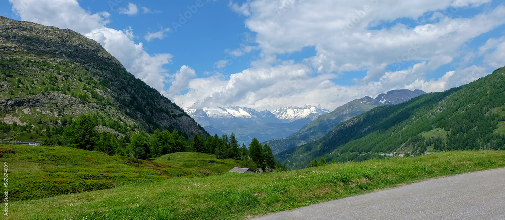 Schöne Berglandschaft in den Schweizer Alpen