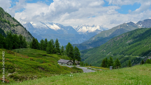 Schöne Berglandschaft in den Schweizer Alpen