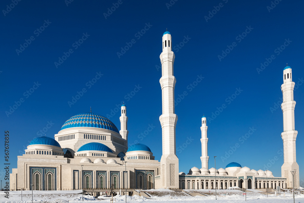 The Grand Mosque of Astana Kazakhstan