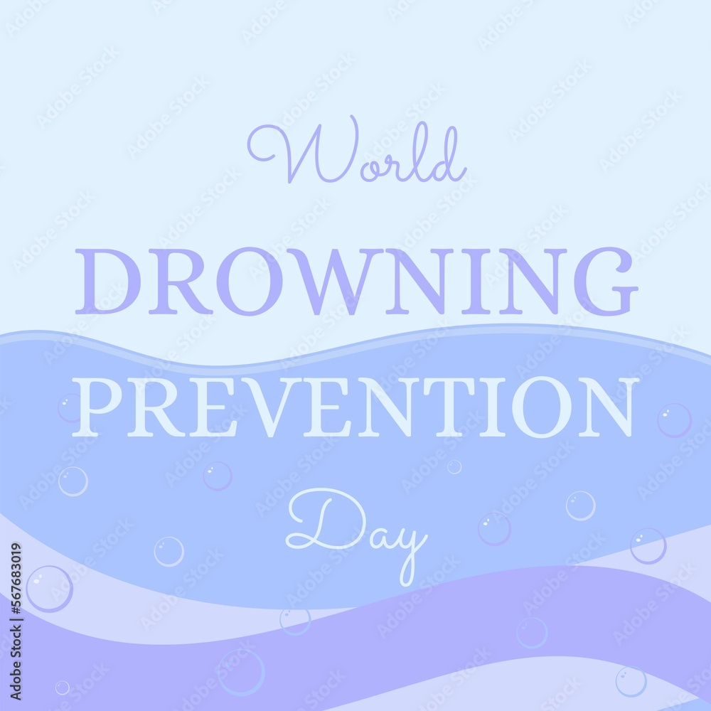 Illustration for World Drowning Prevention Day