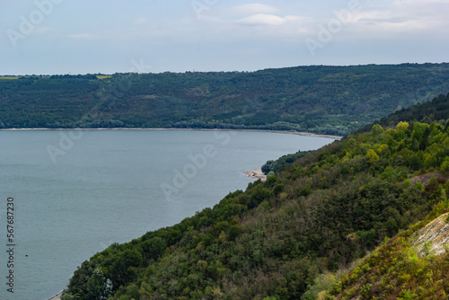 Bakota, Dnistrovske reservoir, Dnister river, Podilski tovtry National park, Khmelnitskiy region of Western Ukraine