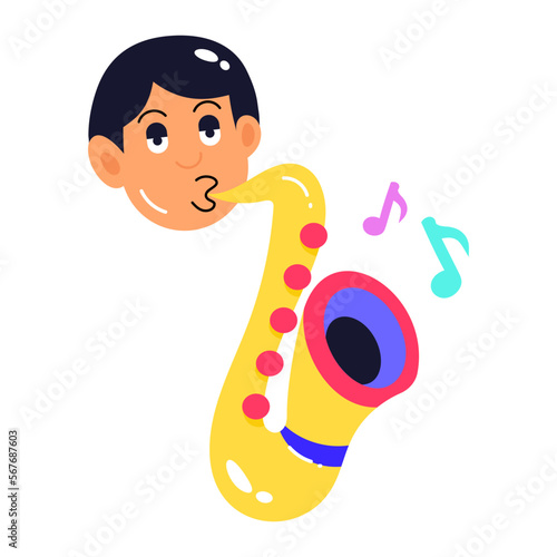 Saxophonist 