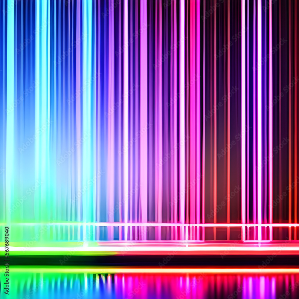 AI-Generated, abstract colorful background, bright neon rays, and glowing lines. Pink, yellow, blue, and white creative wallpaper AI-Generated, abstract colorful background, bright neon rays, and glowing lines. Pink, yellow, blue, and white creative wallpaper