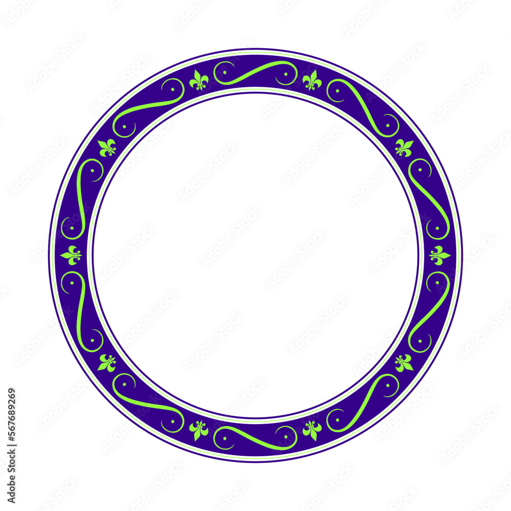 blue green circular border round floral graphic design vector illustration eps blue green circular border round floral graphic design vector illustration eps