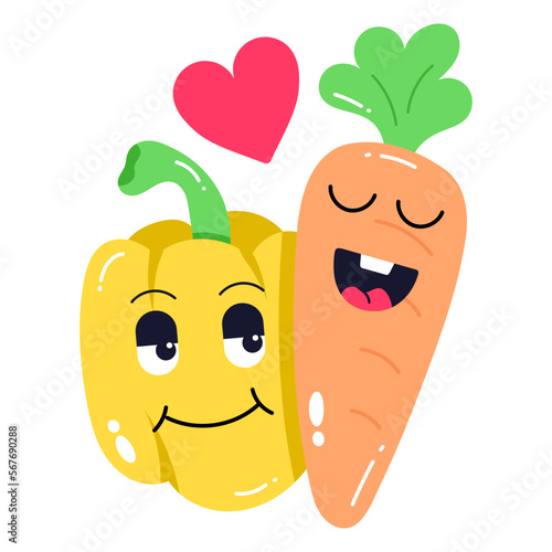 Cute Vegetables 
