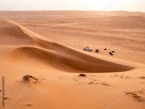 Oman, bivouac dans le désert de Wadiba Sands