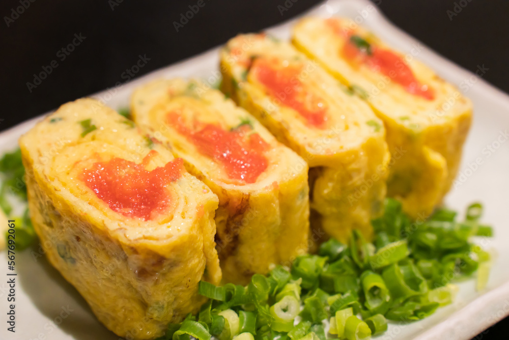 明太子入り厚焼き卵 明太子入り厚焼き卵