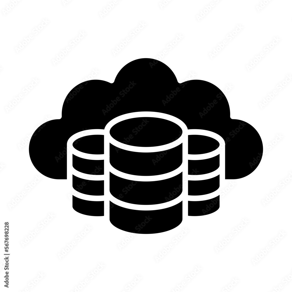 Cloud Storage Icon Cloud Storage Icon