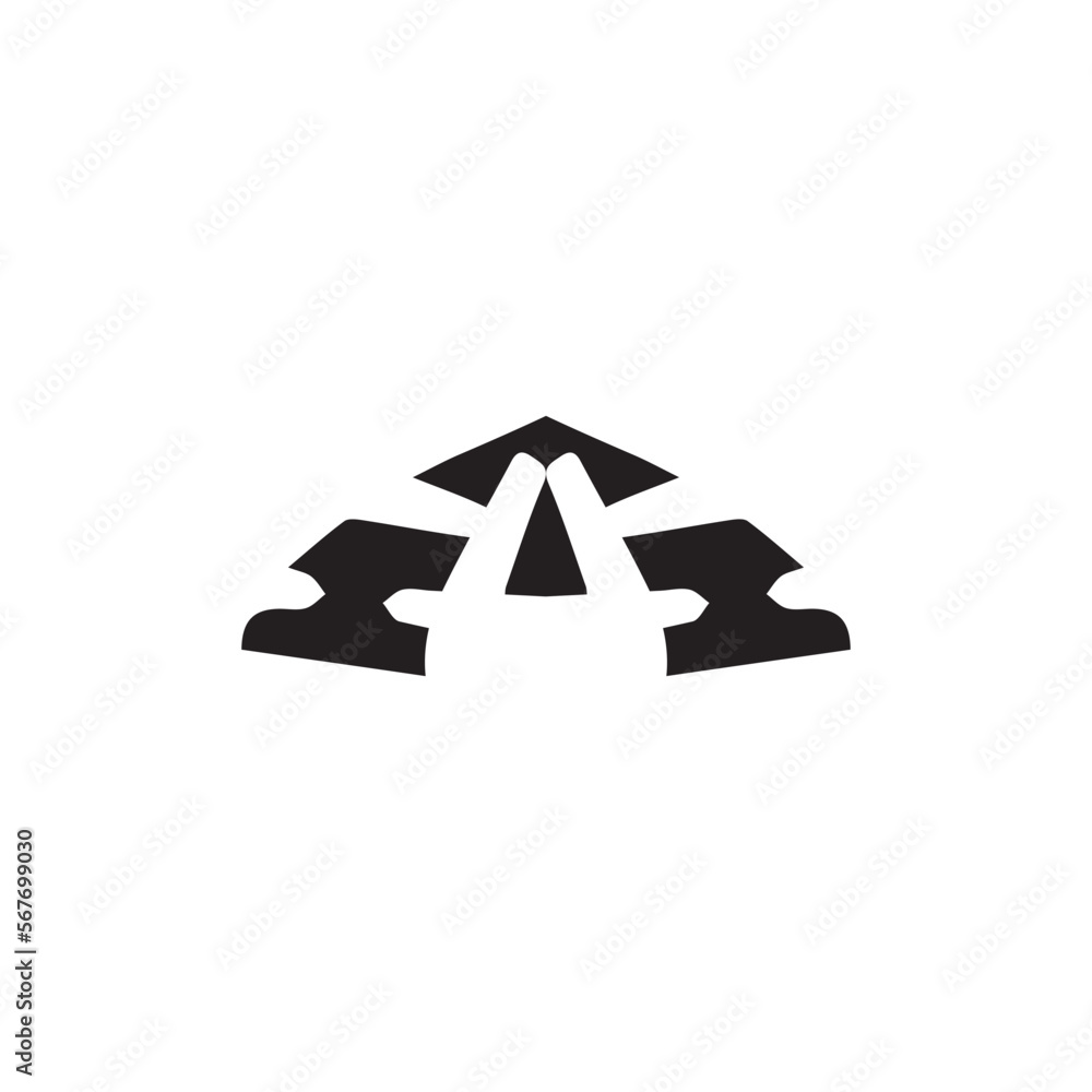 Tent icon. Simple style camping travel poster background symbol. Tent brand logo design element. Tent t-shirt printing. vector for sticker. Tent icon. Simple style camping travel poster background symbol. Tent brand logo design element. Tent t-shirt printing. vector for sticker.