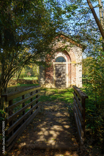 Autumn in the Monza Park  Italy