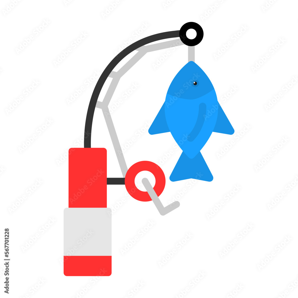 Fishing Rod Icon Fishing Rod Icon