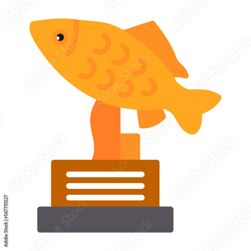 Fishing Trophy Icon