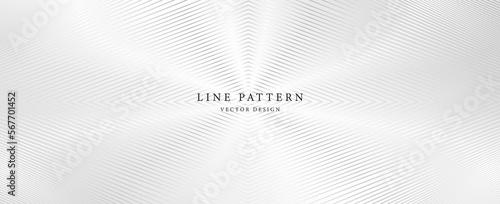 Premium background design with digital line pattern in white colour. Vector horizontal gold template for business banner, formal invitation, luxury voucher, prestigious gift certificate