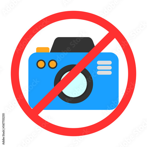 No Camera Icon