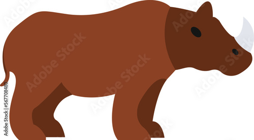Rhino Vector Icon
