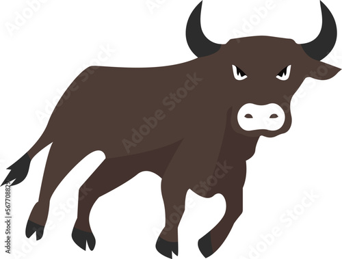 Bull Vector Icon 