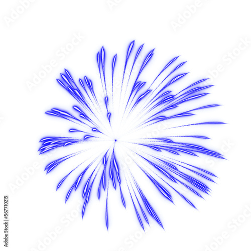 Realistic firework elements PNG format easy to use festive sparkler overlay