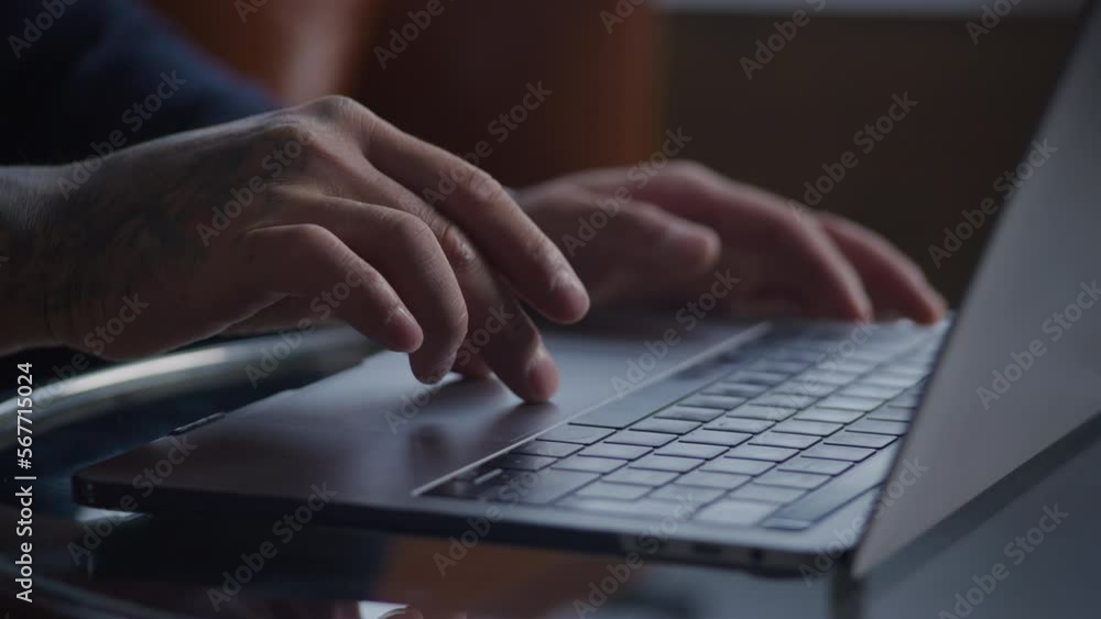 Zoom pinch gesture on laptop touchpad close up Zoom pinch gesture on laptop touchpad close up